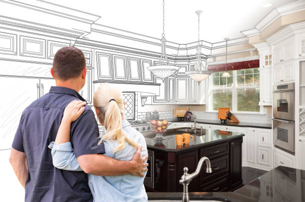 Professional Cabinet Refacing technician working in Wyoming, PA